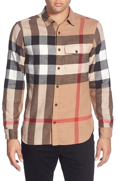 burberry flannel dupe|burberry dress shirt men's.